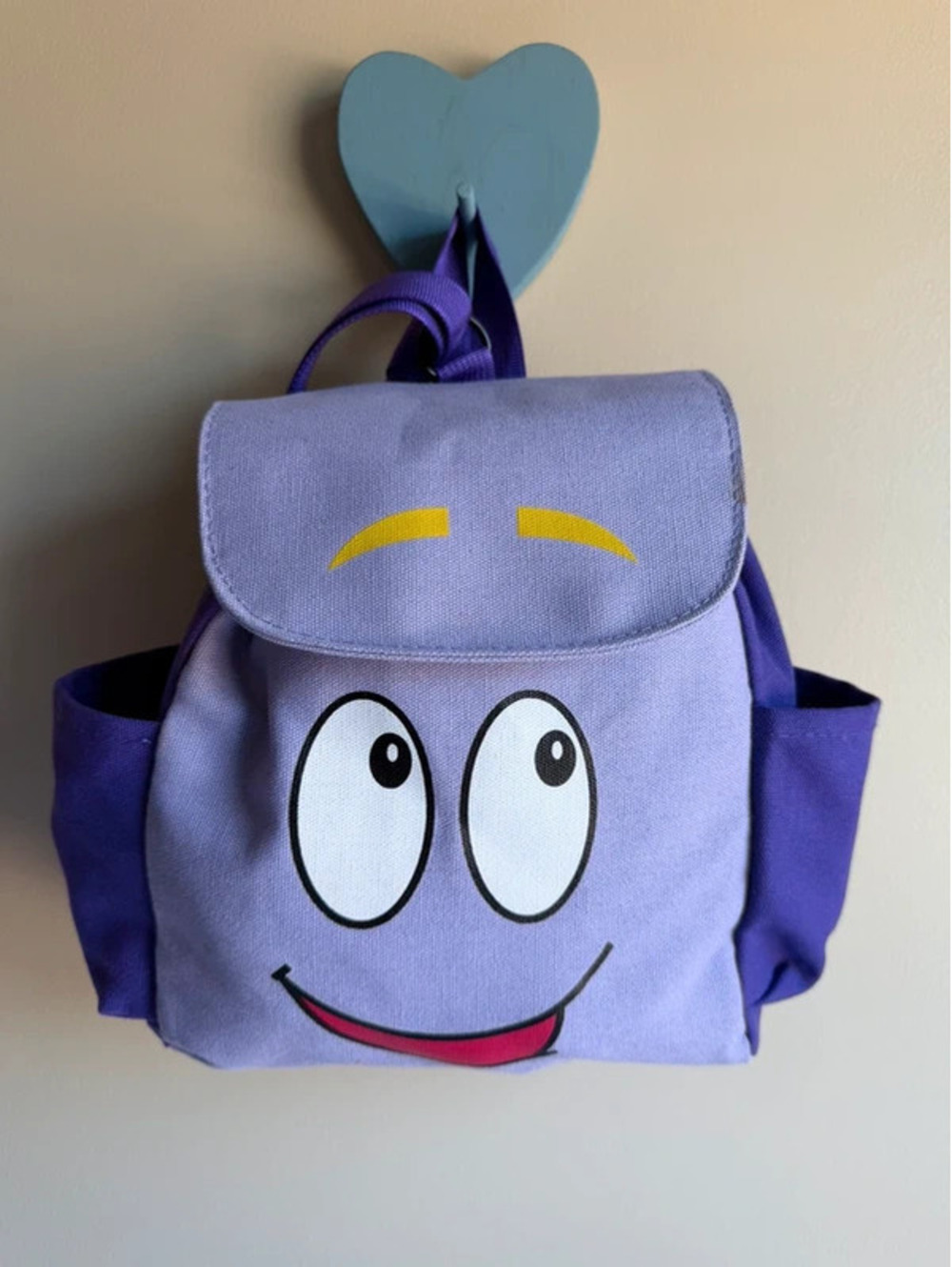 Vintage Nickelodeon Dora the Explorer Mini Backpack Purple